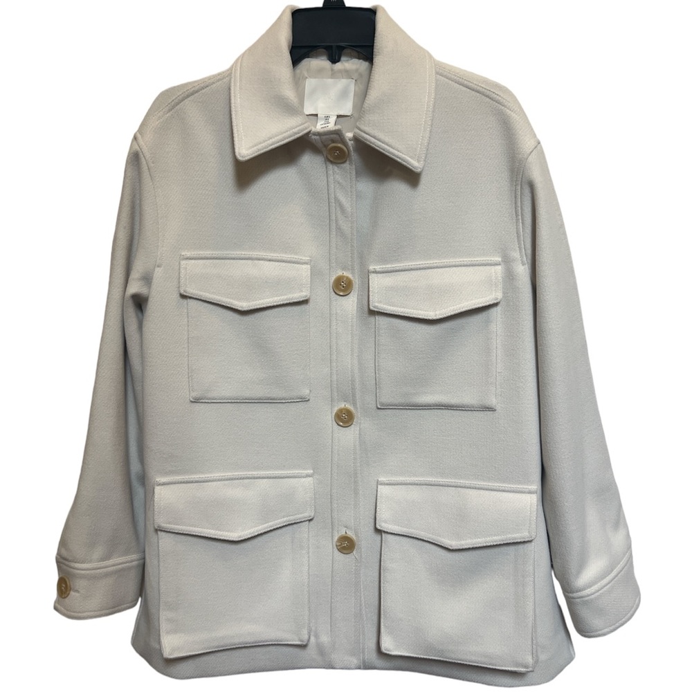 Women’s H&M beige oversized jacket